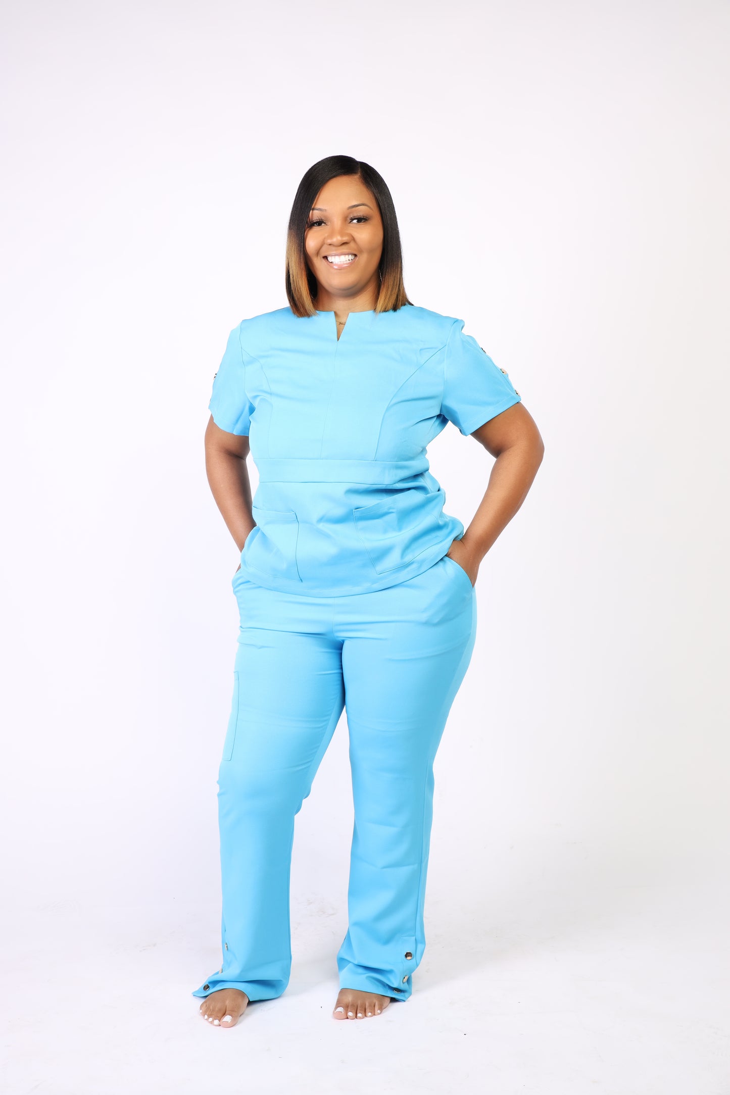 Button-up Angel’s Tops